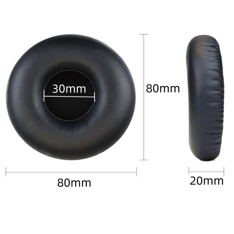 Koffmon E40BT Replacement Ear Pads Cushion Cover Compatible with JBL Synchros E40BT E40 S400 S400BT Headphones (Black) - Image 2